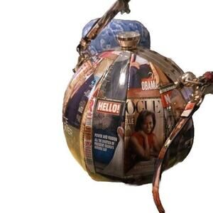 Michelle Obama Bag Crossbody Satchel Purse Vinyl Pop Art To Wear Magazine LeMeil